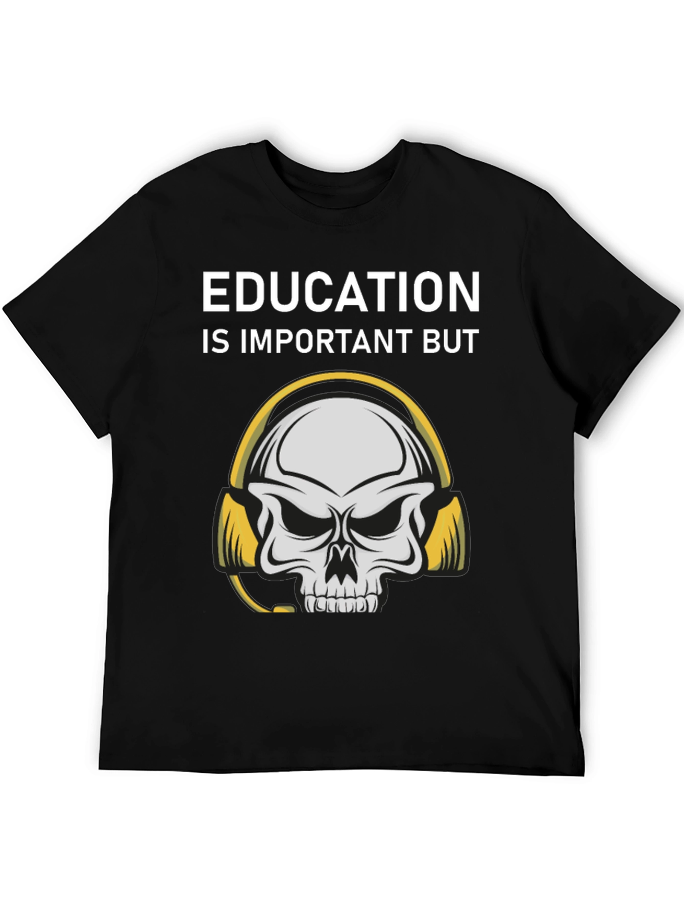 Education Skull Graphic Tee