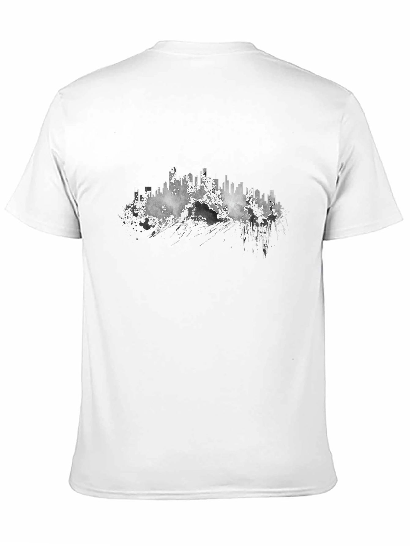 Abstract Cityscape Graphic Tee