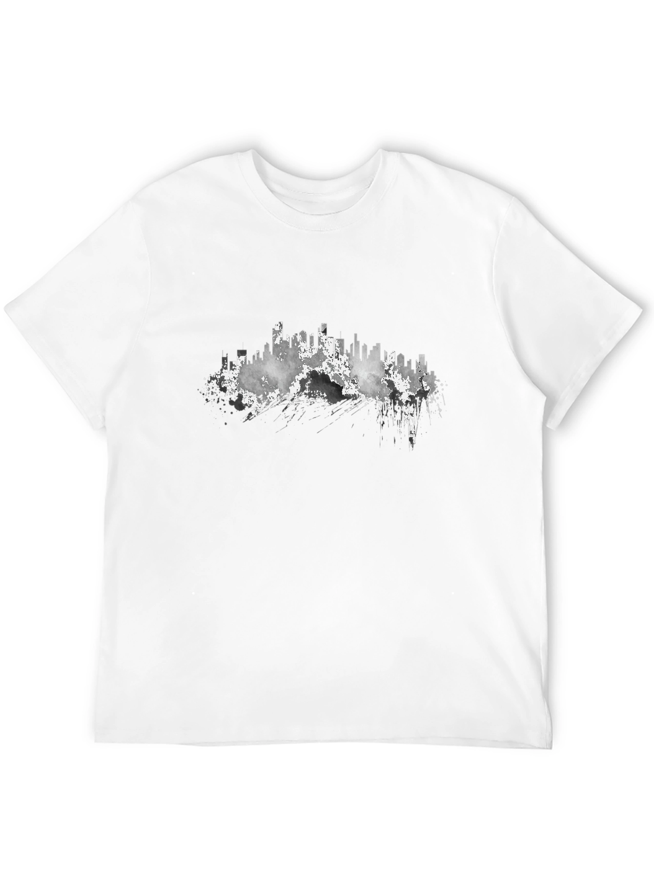 Abstract Cityscape Graphic Tee