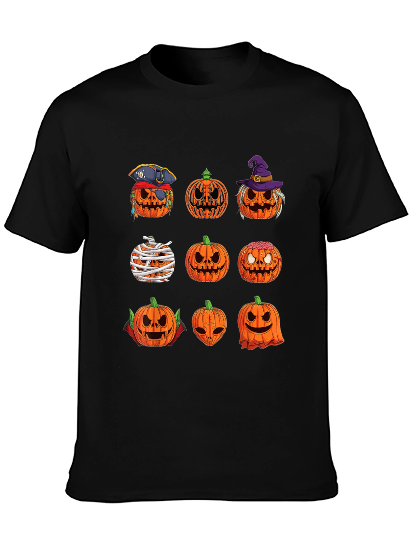 Halloween Pumpkin T-Shirt - Spooky Season Tee