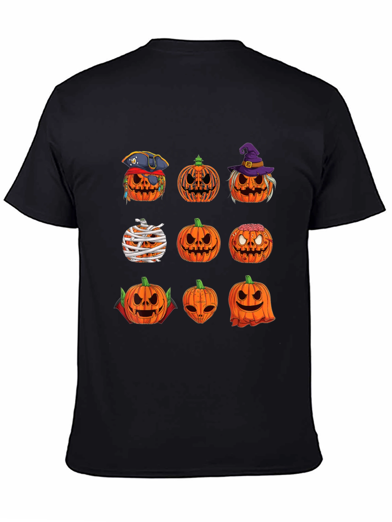 Halloween Pumpkin T-Shirt - Spooky Season Tee
