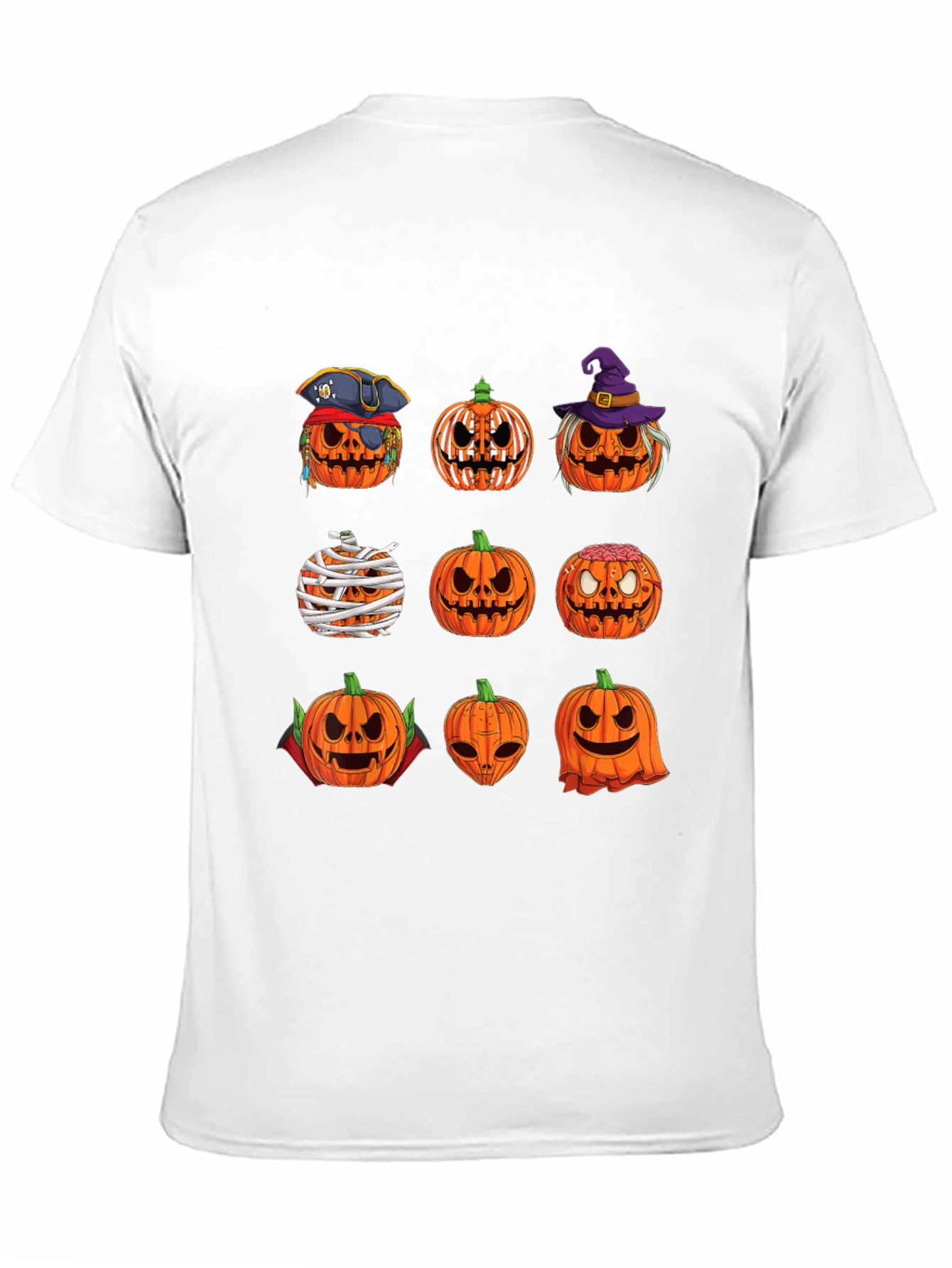 Halloween Pumpkin T-Shirt - Spooky Season Tee