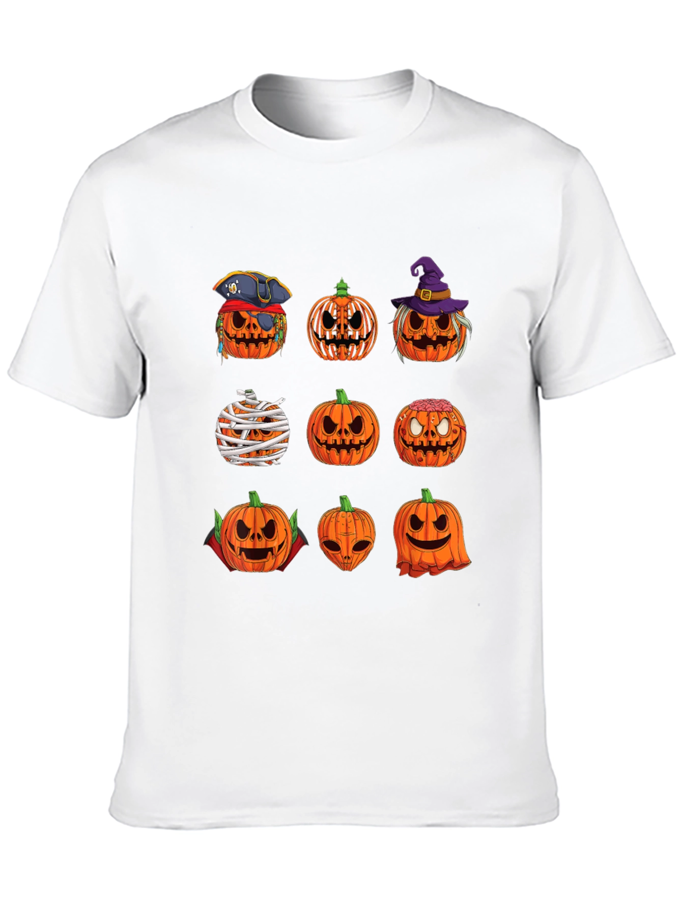 Halloween Pumpkin T-Shirt - Spooky Season Tee
