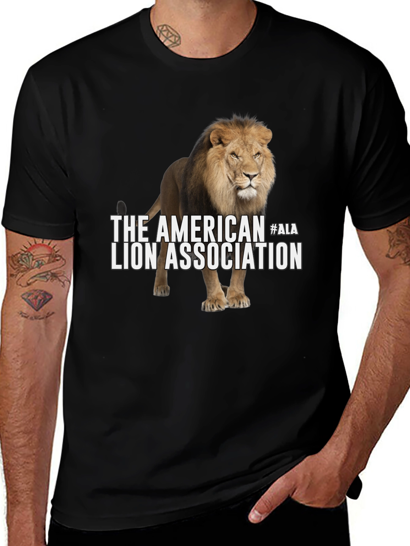 American Lion Association Graphic T-Shirt