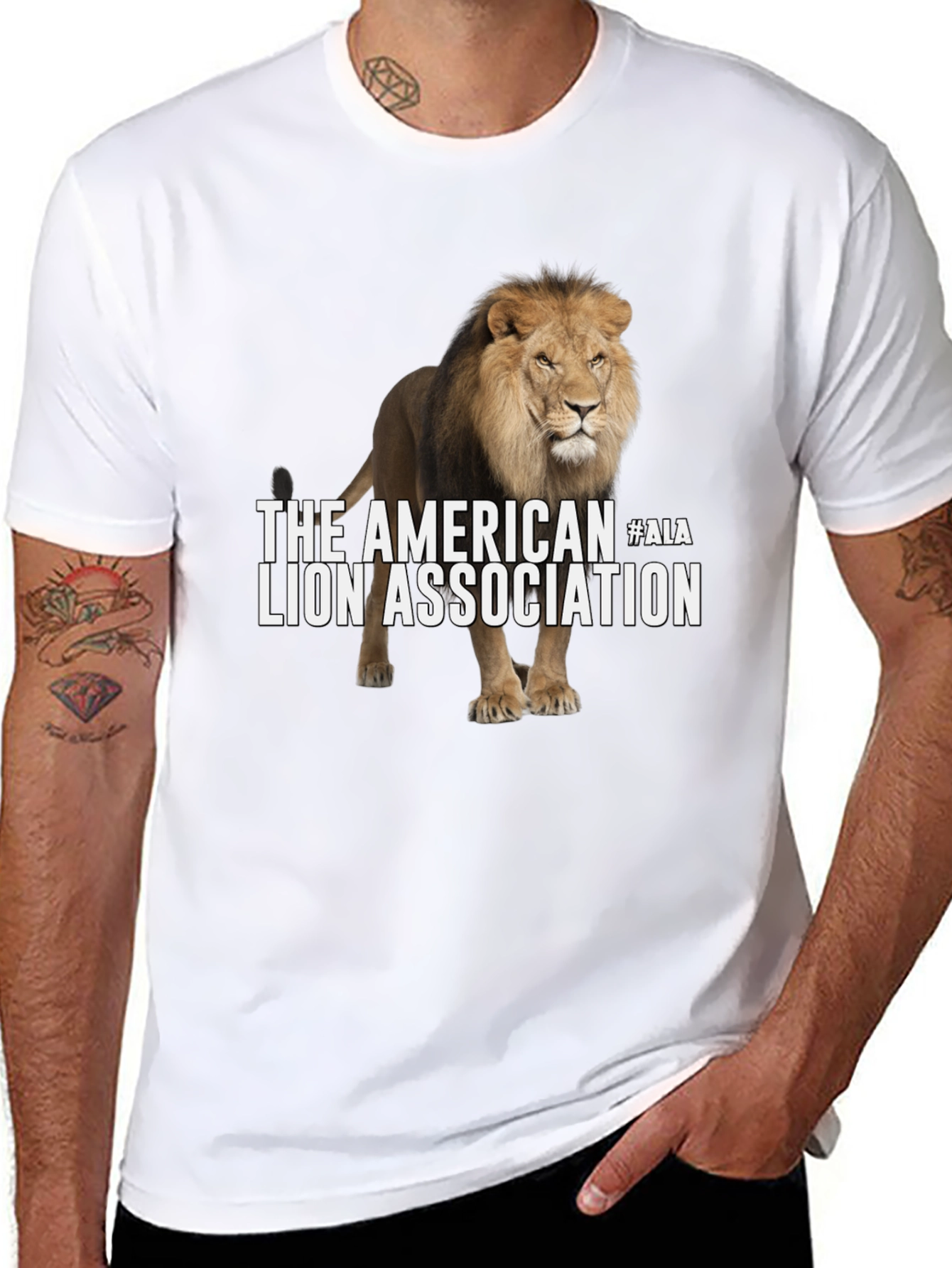 American Lion Association Graphic T-Shirt