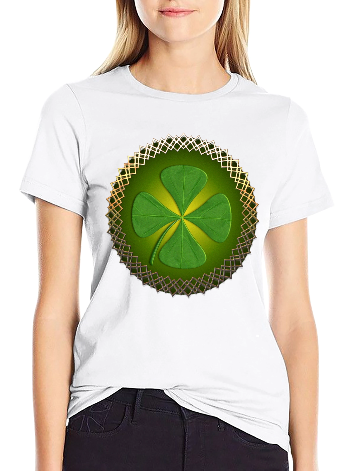 Shamrock Clover T-Shirt - St. Patricks Day