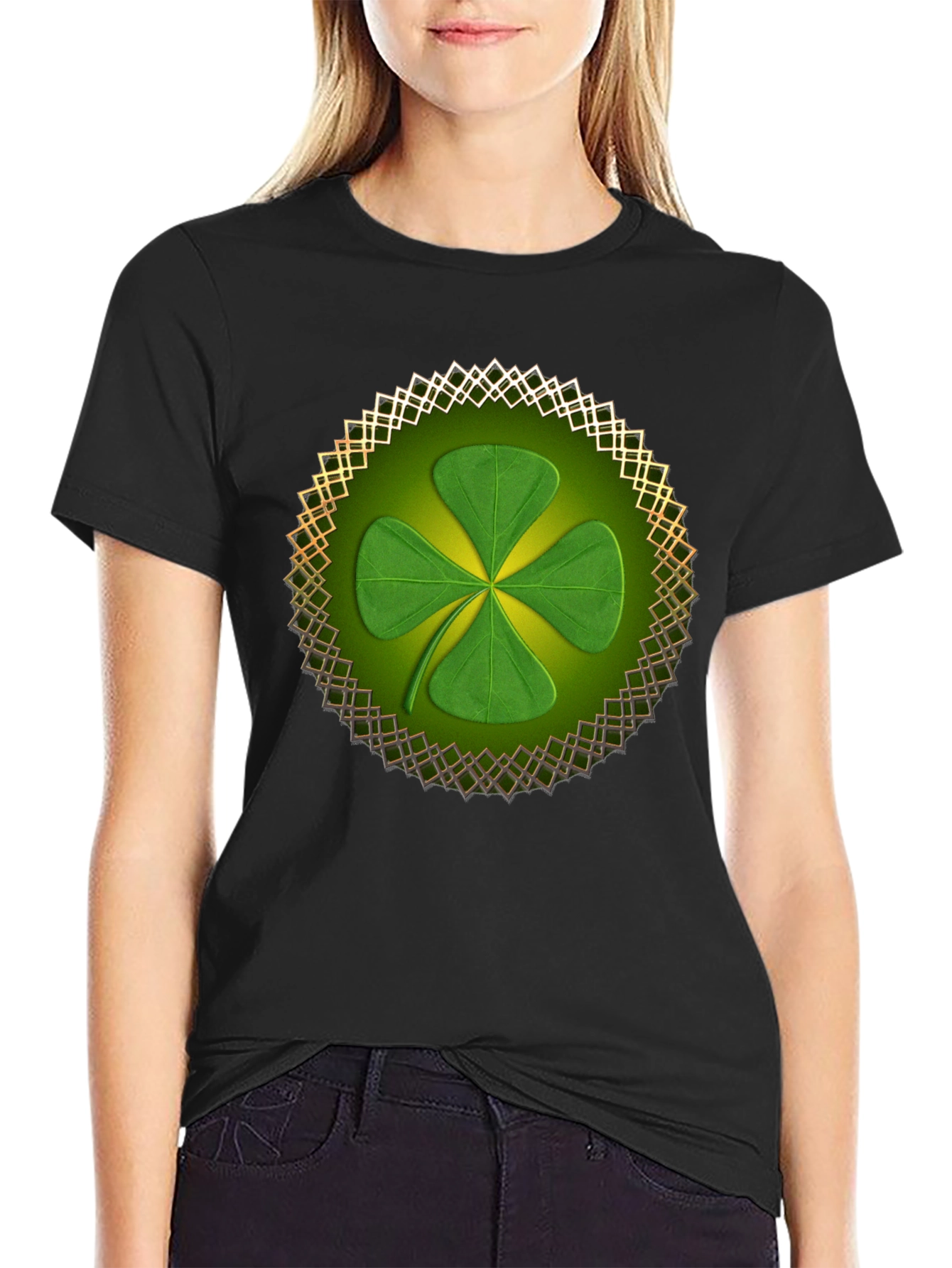 Shamrock Clover T-Shirt - St. Patricks Day