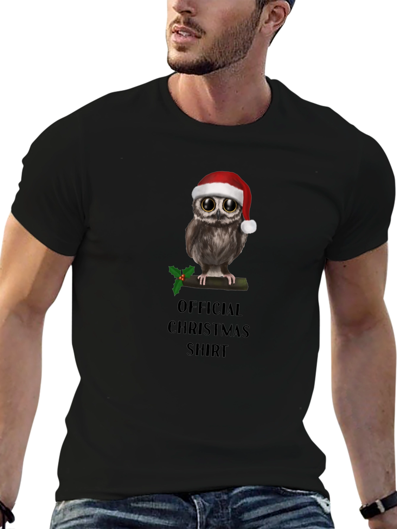 Official Christmas Owl T-Shirt - Holiday Gift