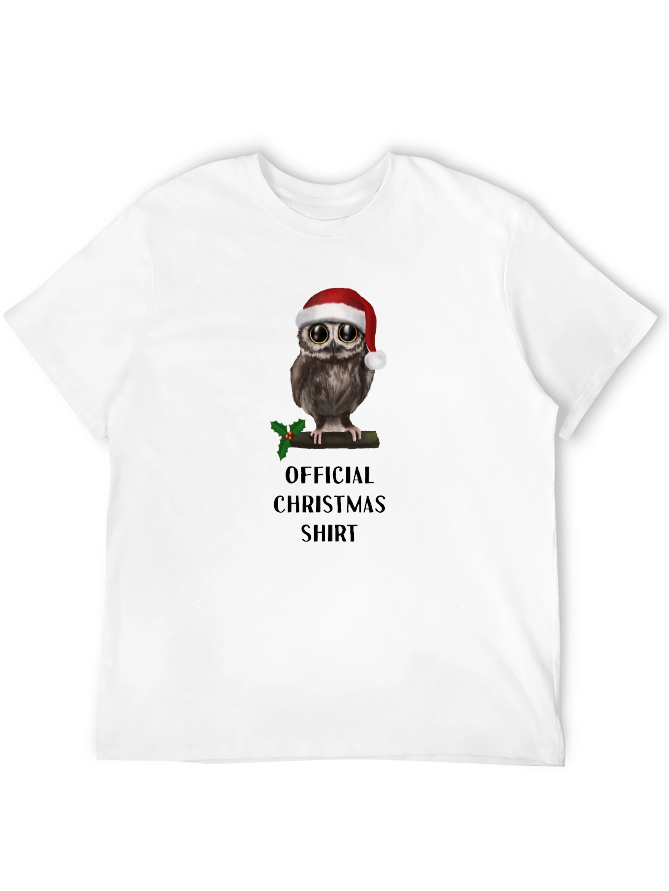 Official Christmas Owl T-Shirt - Holiday Gift