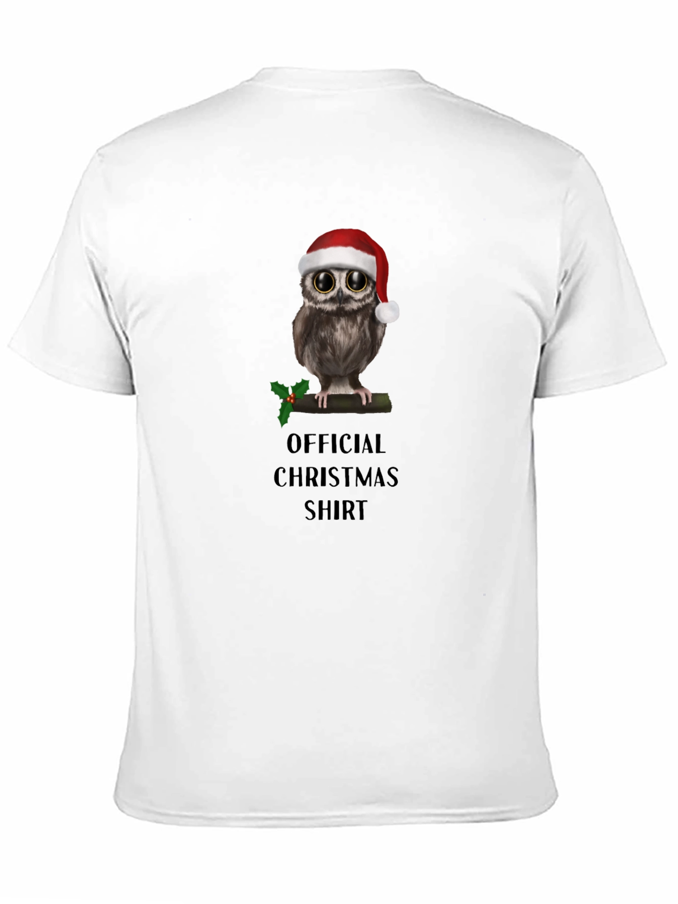Official Christmas Owl T-Shirt - Holiday Gift