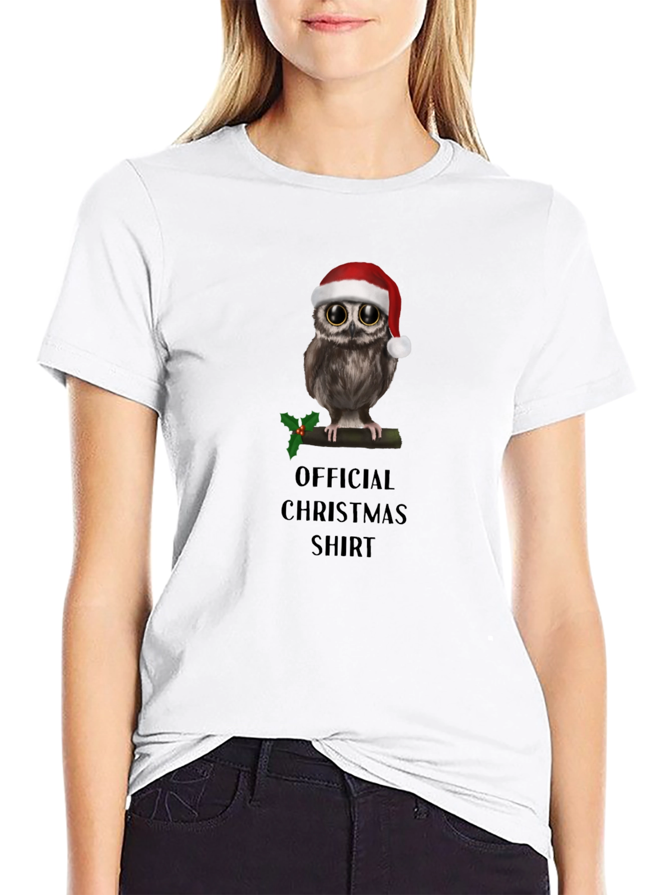 Official Christmas Owl T-Shirt - Holiday Gift