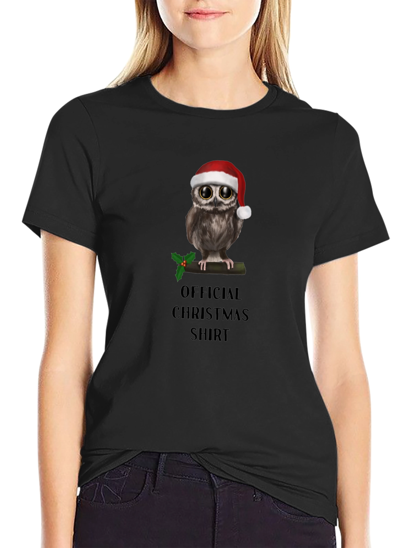 Official Christmas Owl T-Shirt - Holiday Gift