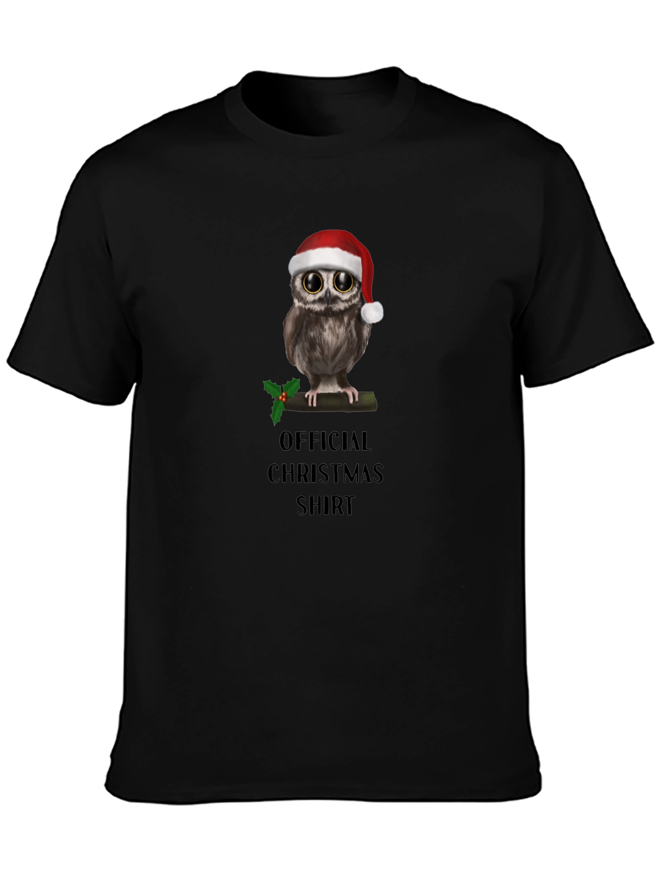 Official Christmas Owl T-Shirt - Holiday Gift