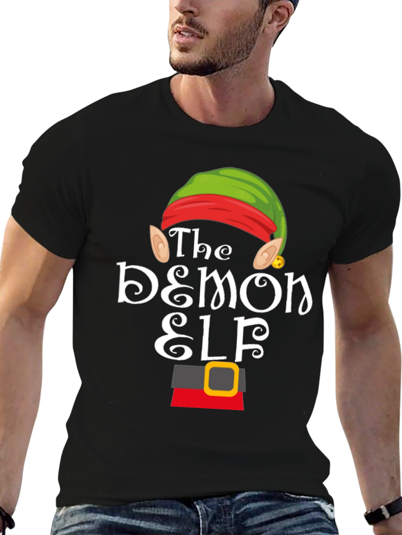 The Demon Elf Christmas T-Shirt