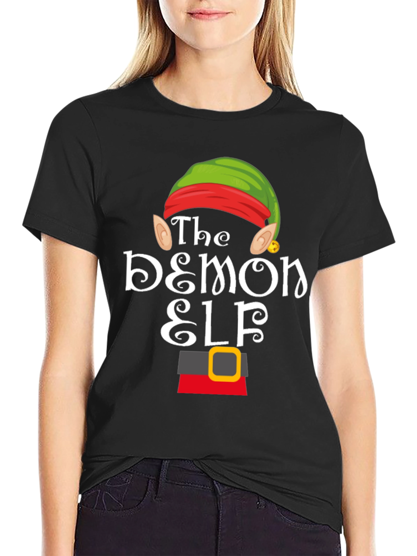 The Demon Elf Christmas T-Shirt