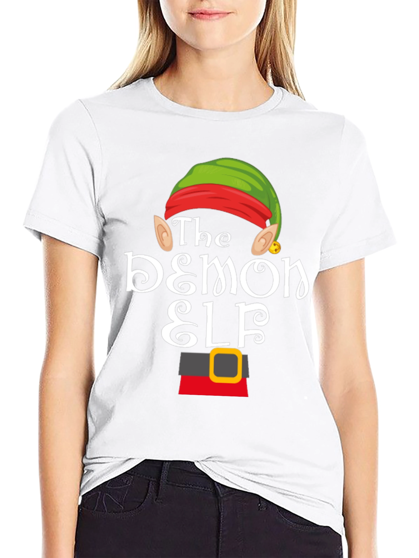 The Demon Elf Christmas T-Shirt