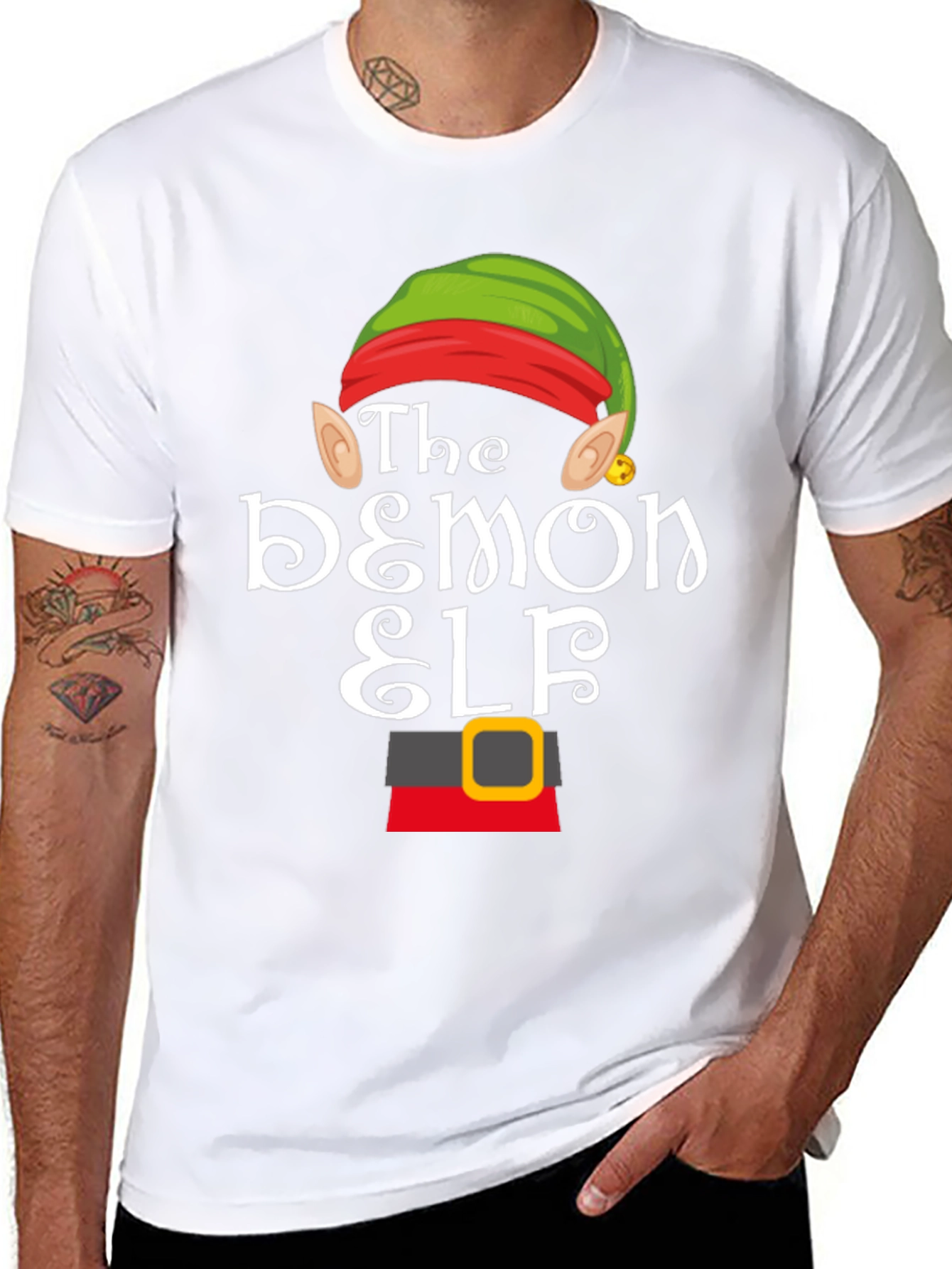 The Demon Elf Christmas T-Shirt