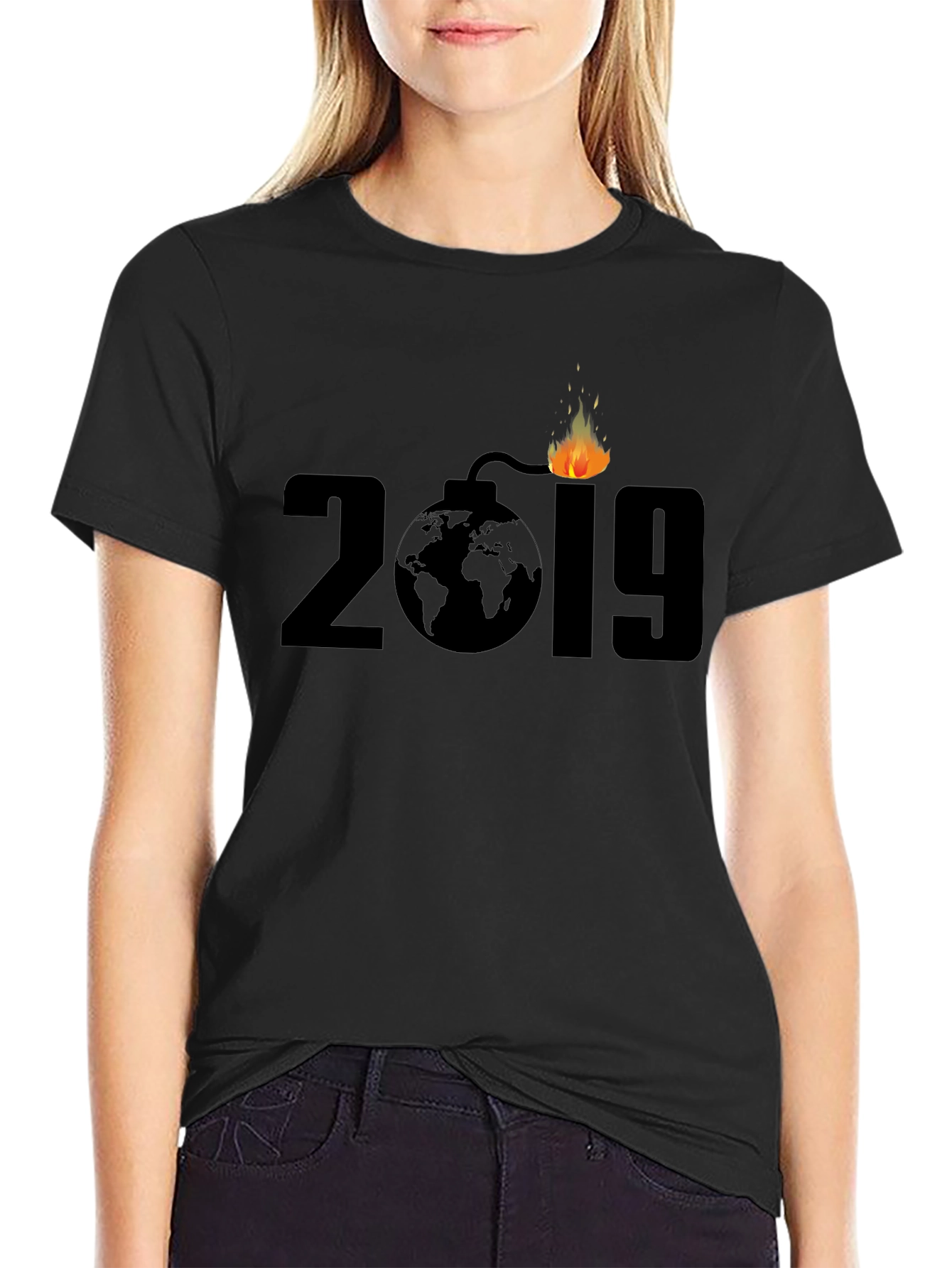 2019 Globe Bomb T-Shirt - Explosive Style!
