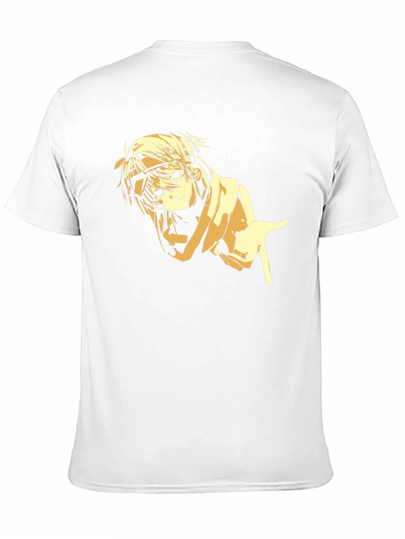 Anime Girl Graphic Black Tee