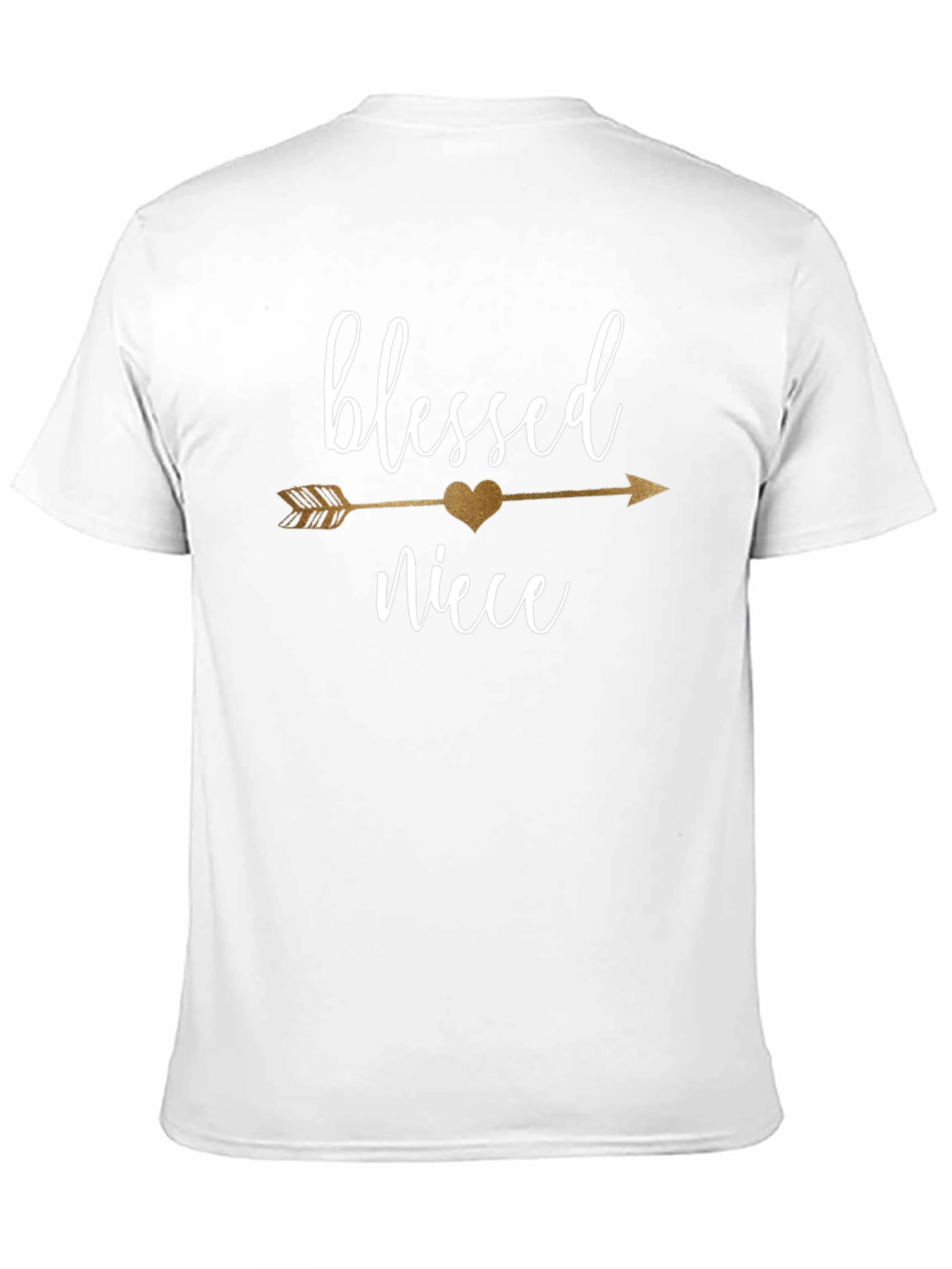 Blessed Niece Arrow Graphic T-Shirt