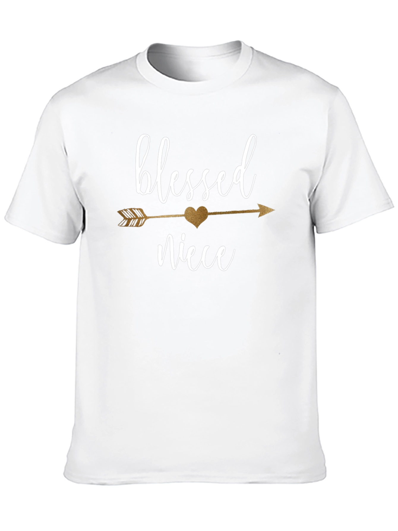 Blessed Niece Arrow Graphic T-Shirt