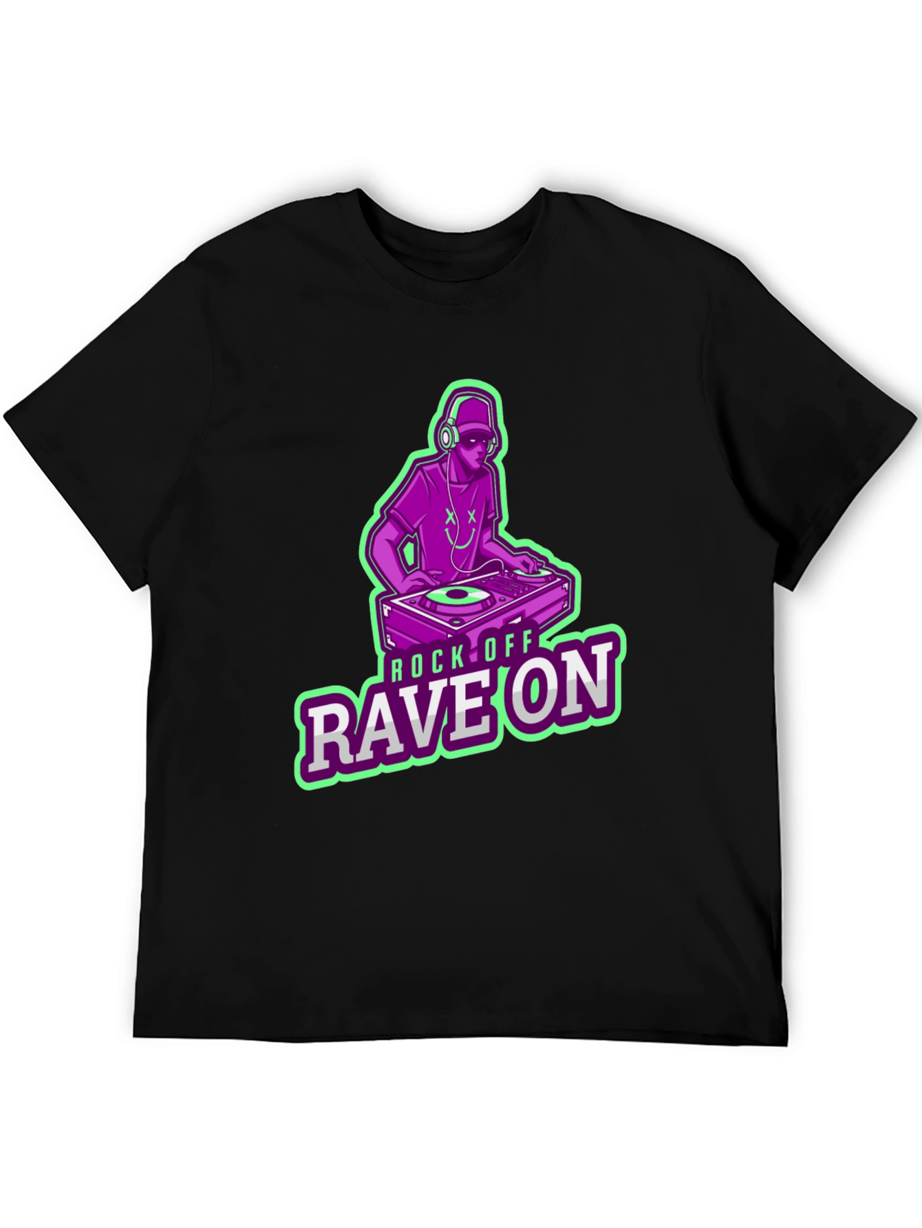 Rock Off Rave On T-Shirt