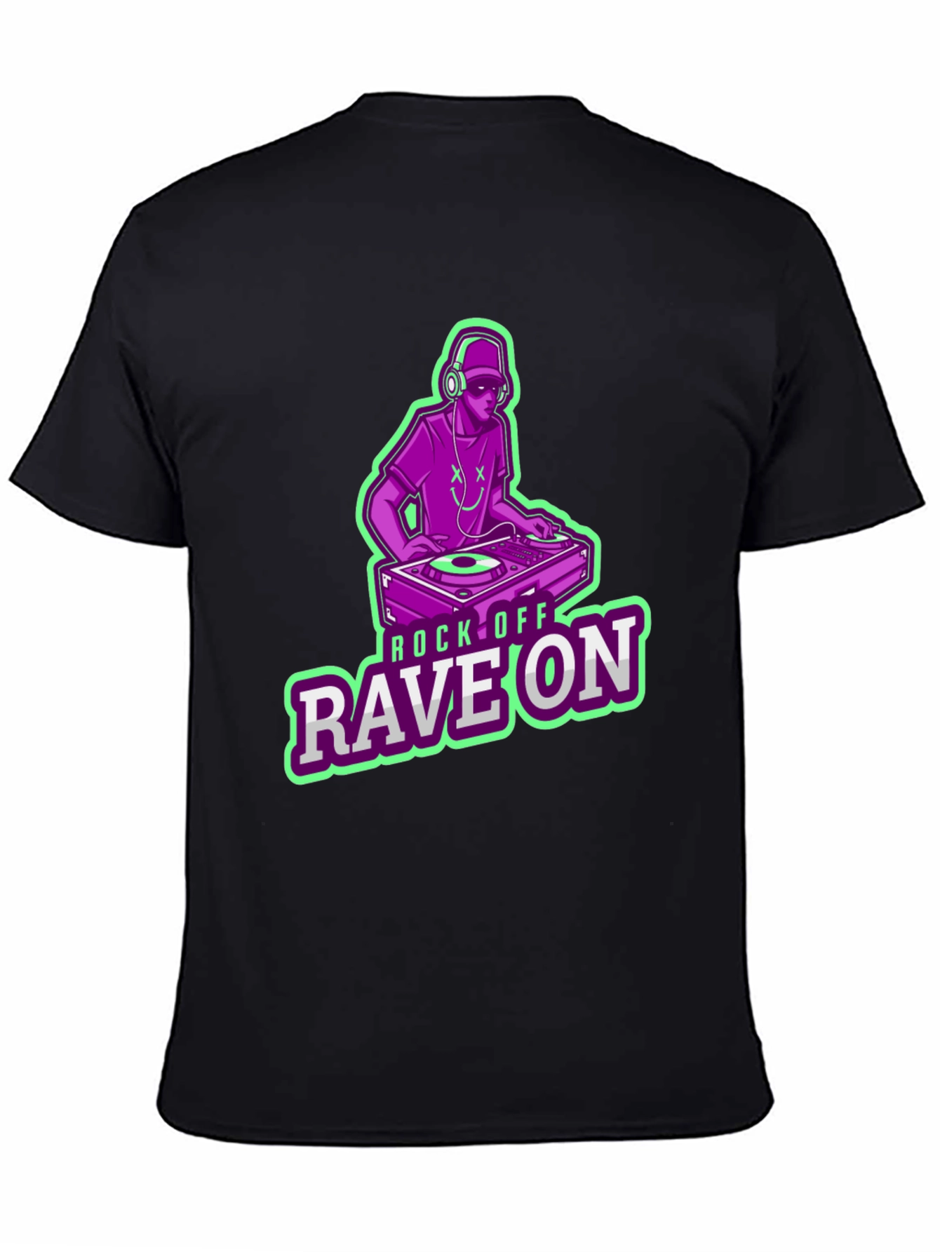 Rock Off Rave On T-Shirt