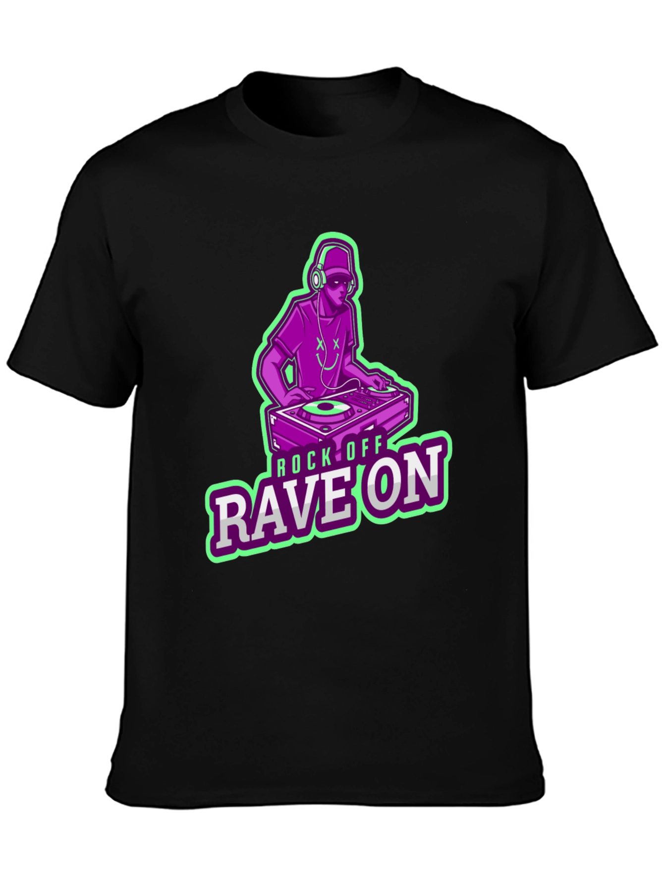 Rock Off Rave On T-Shirt