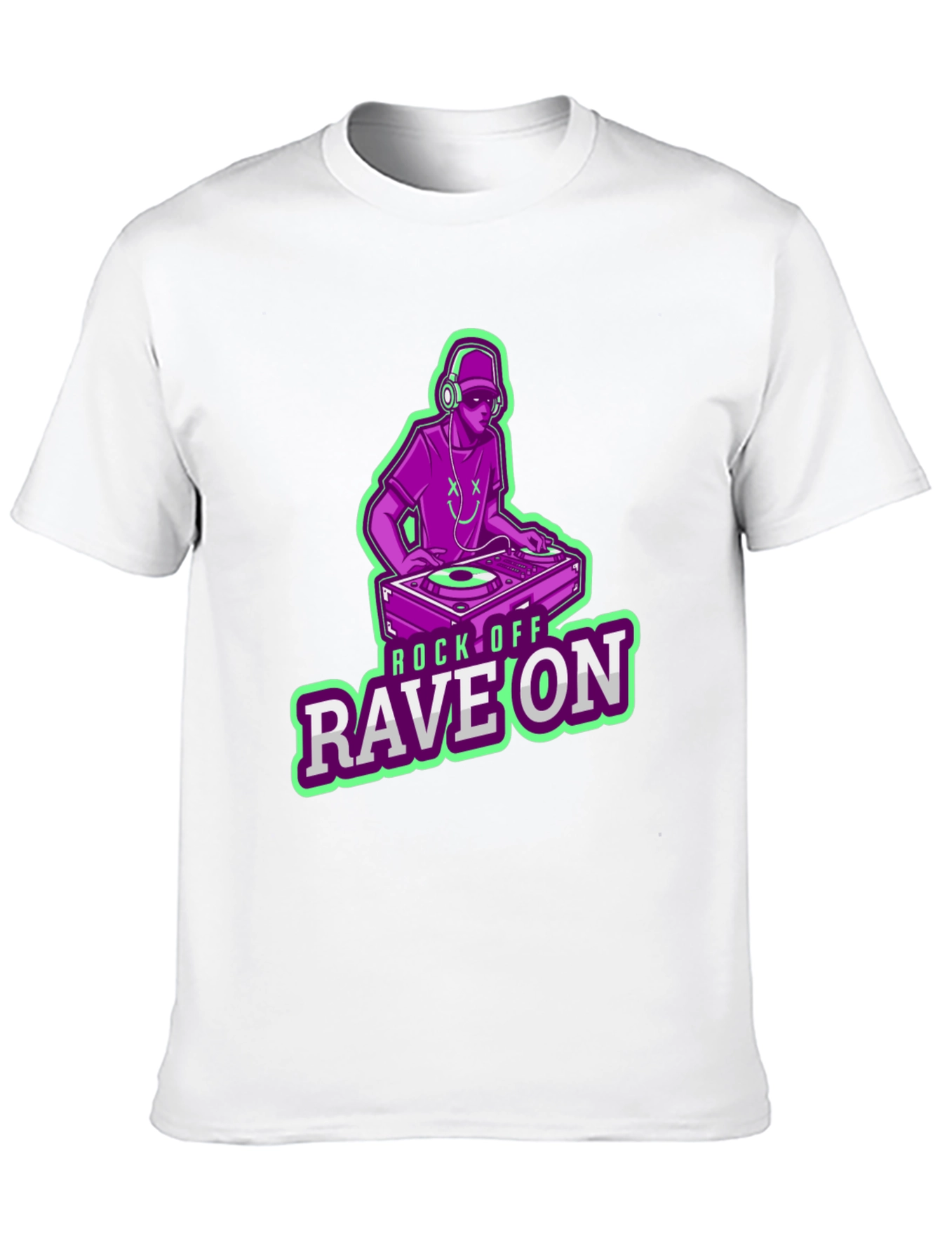 Rock Off Rave On T-Shirt