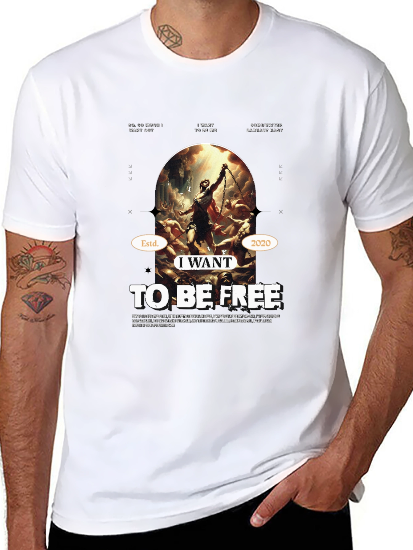 I Want To Be Free Graphic T-Shirt