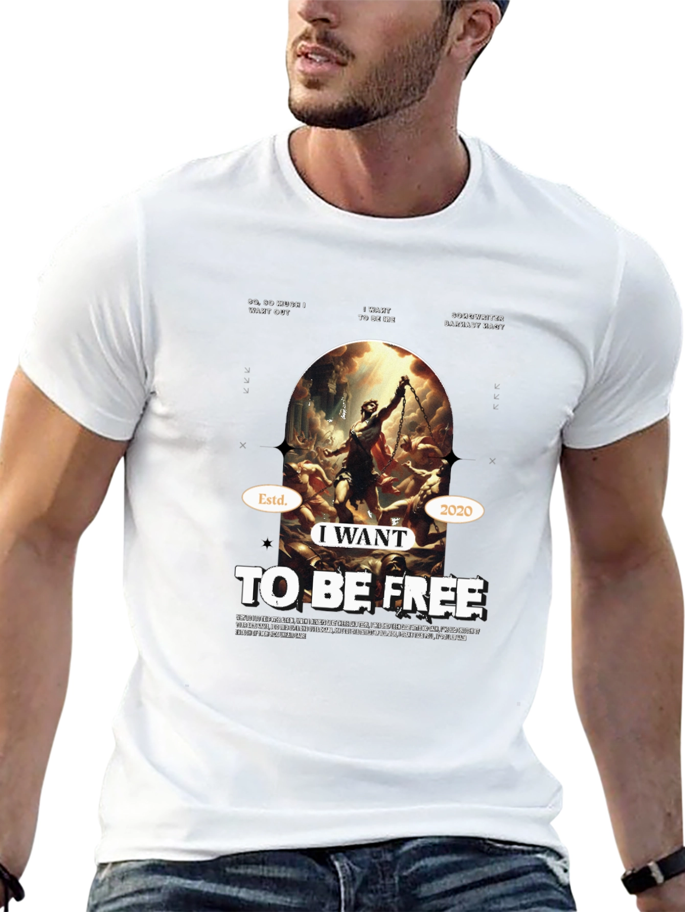 I Want To Be Free Graphic T-Shirt