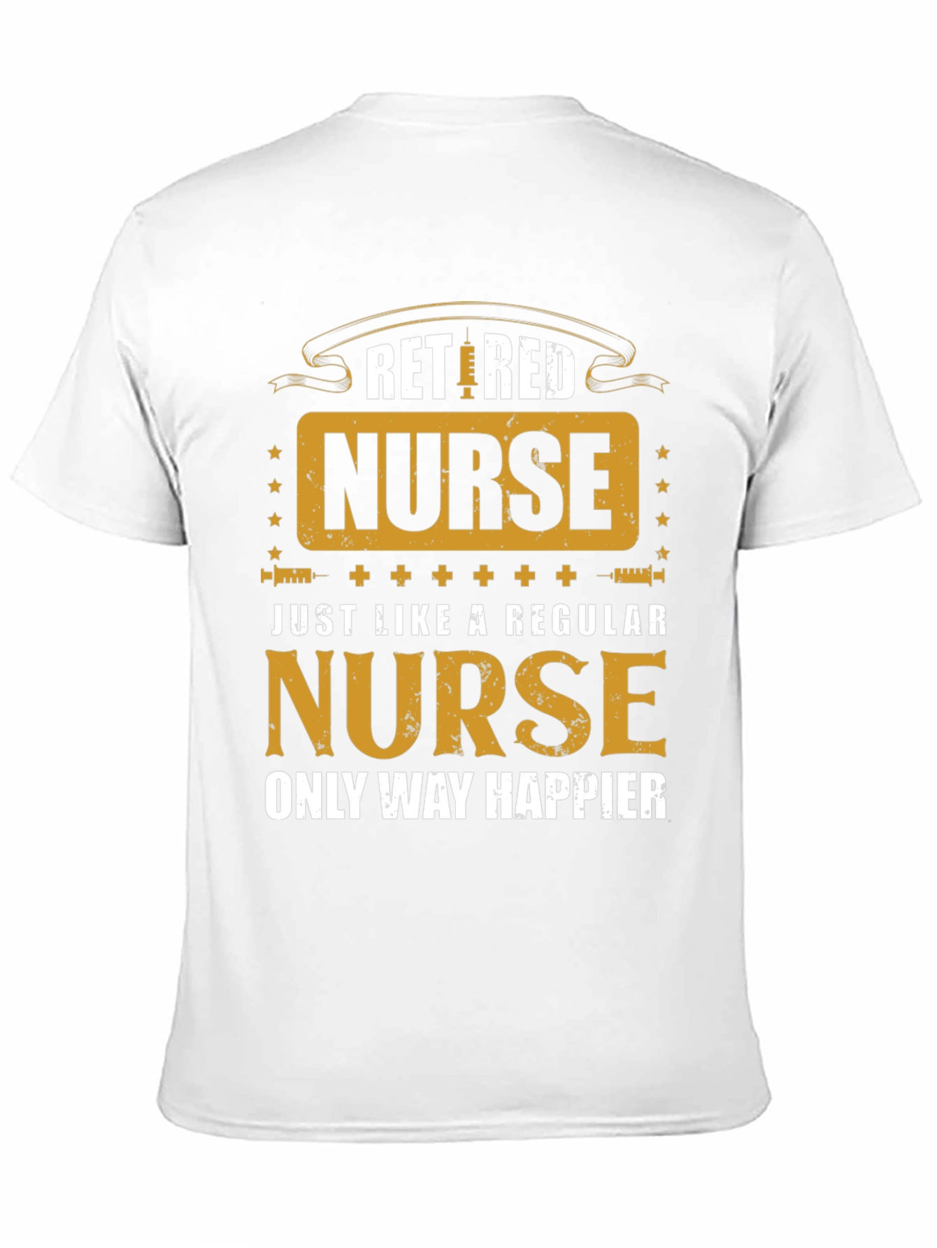 Retired Nurse Graphic T-Shirt
