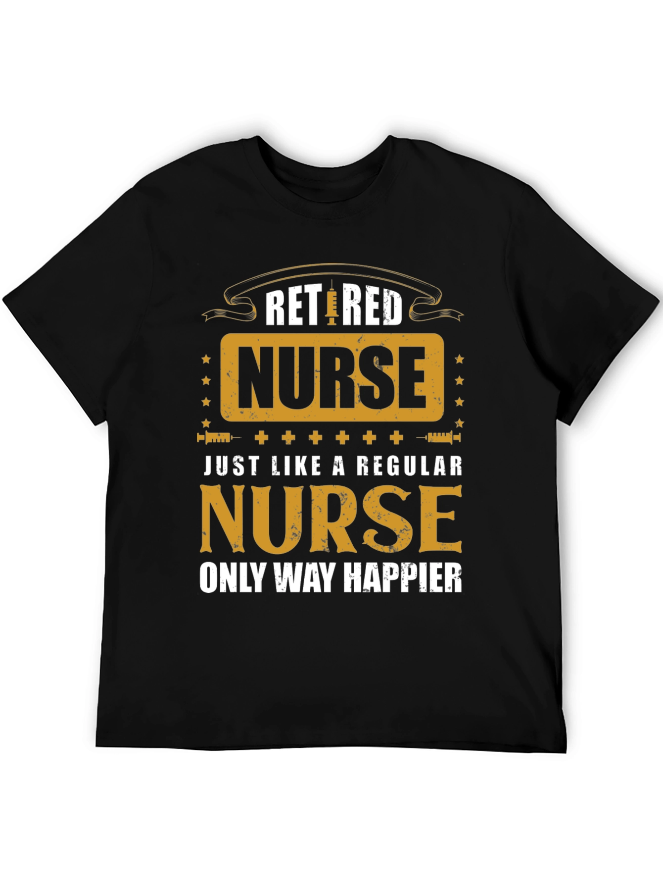 Retired Nurse Graphic T-Shirt