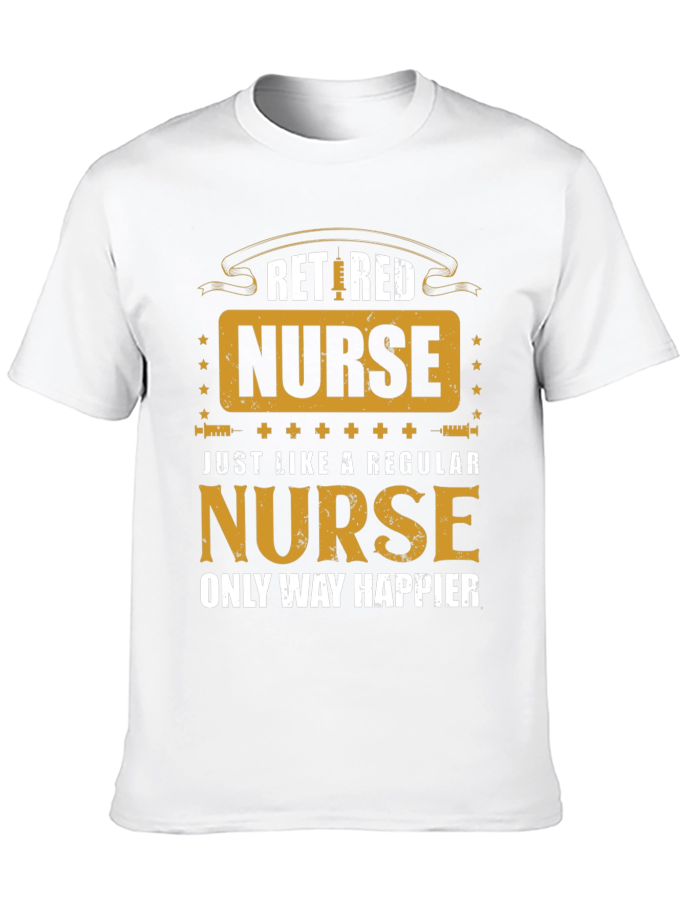Retired Nurse Graphic T-Shirt