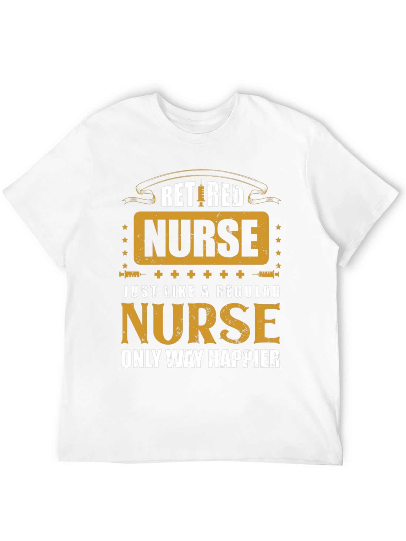 Retired Nurse Graphic T-Shirt