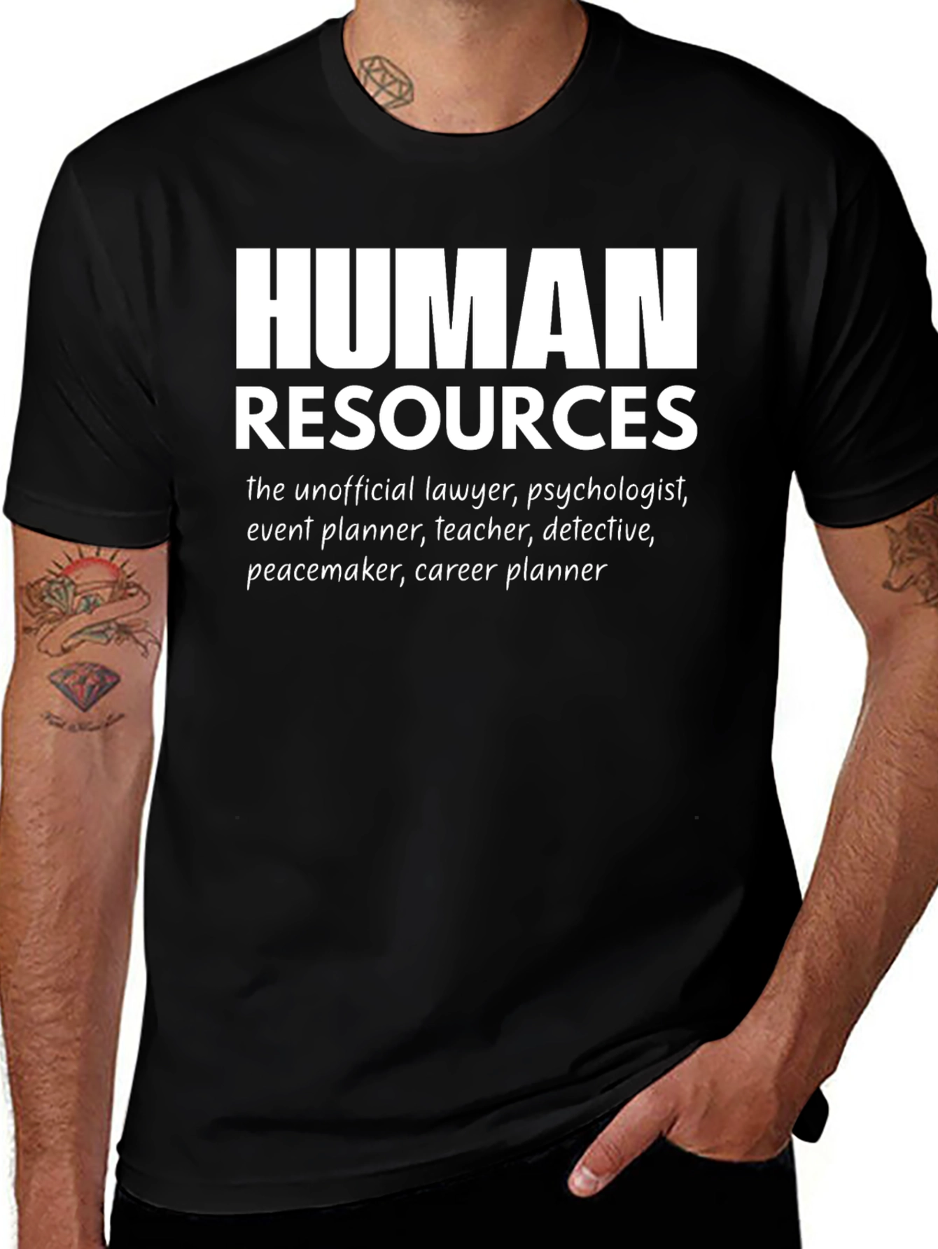 Human Resources T-Shirt: Unofficial Problem Solver