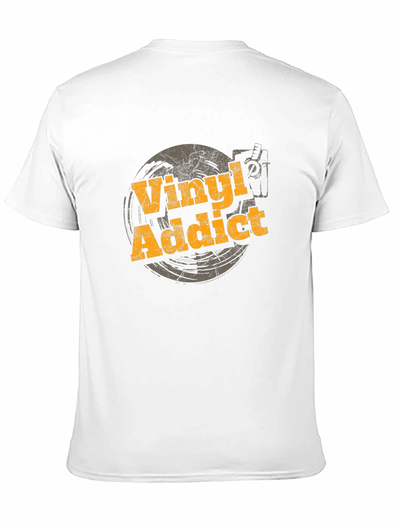 Vinyl Addict Black T-Shirt