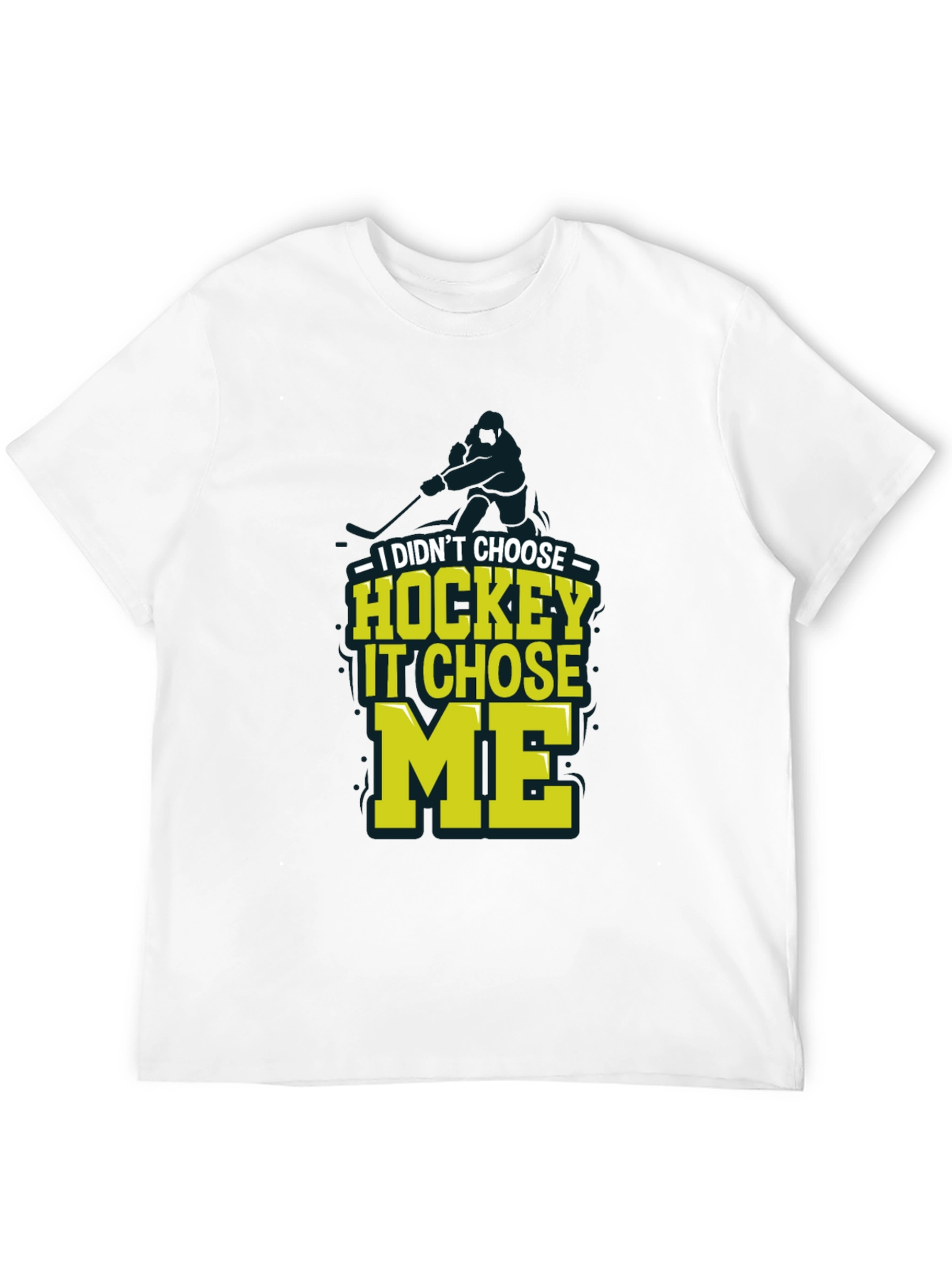 Hockey Chose Me Graphic Tee