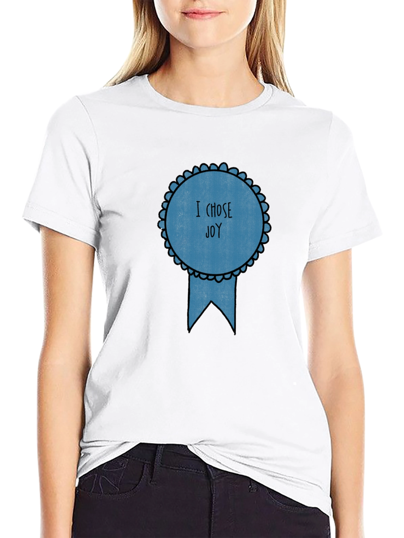 I Chose Joy T-Shirt Black