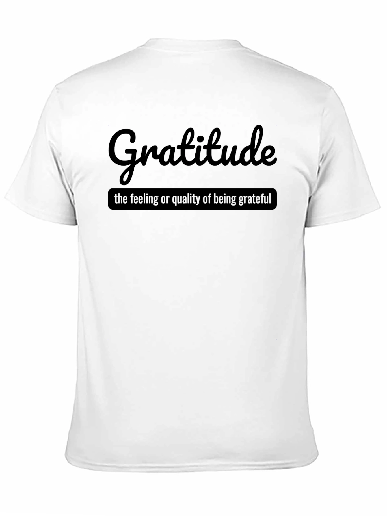 Gratitude T-Shirt - Grateful Definition Graphic Tee