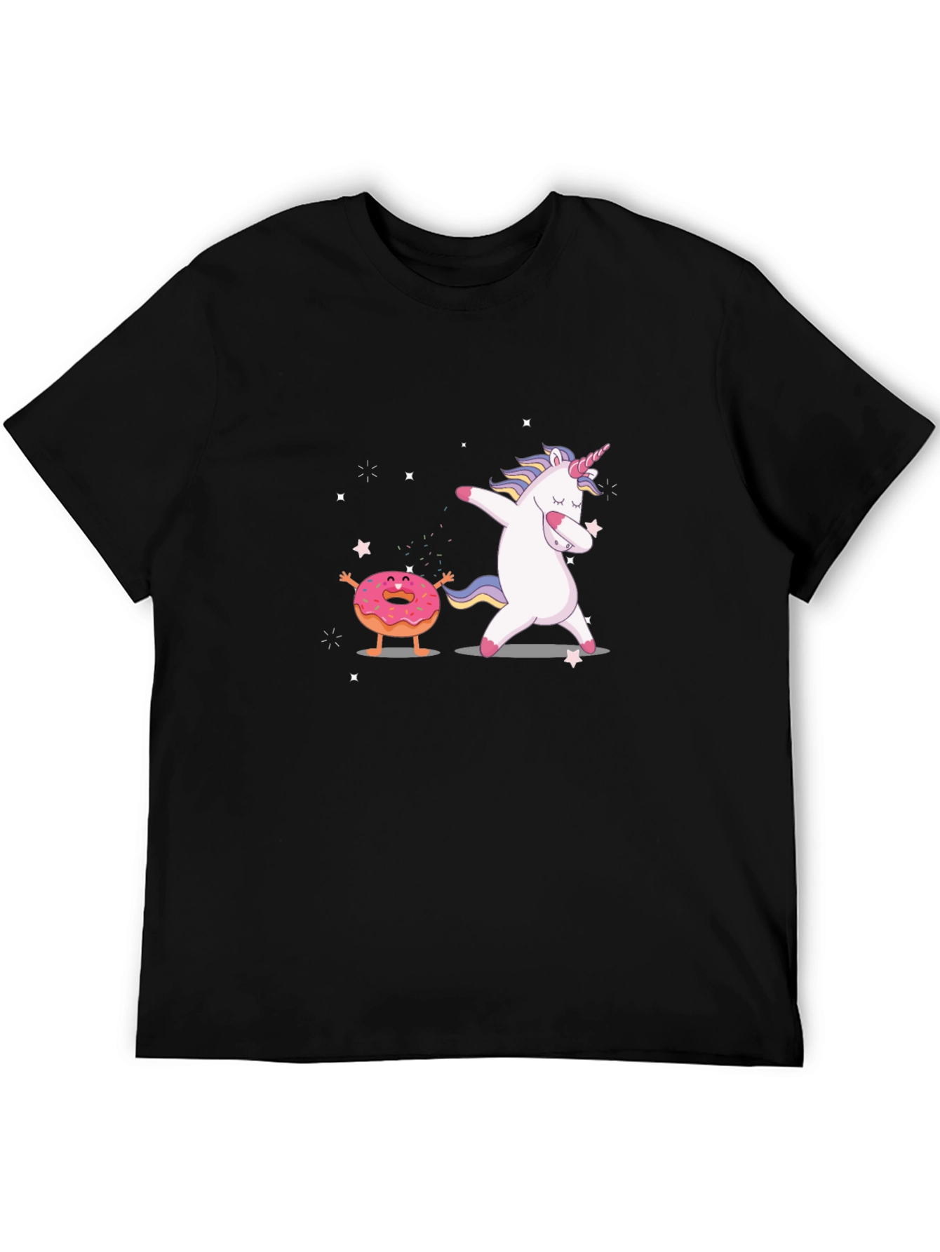 Unicorn & Donut Dabbing Graphic Tee