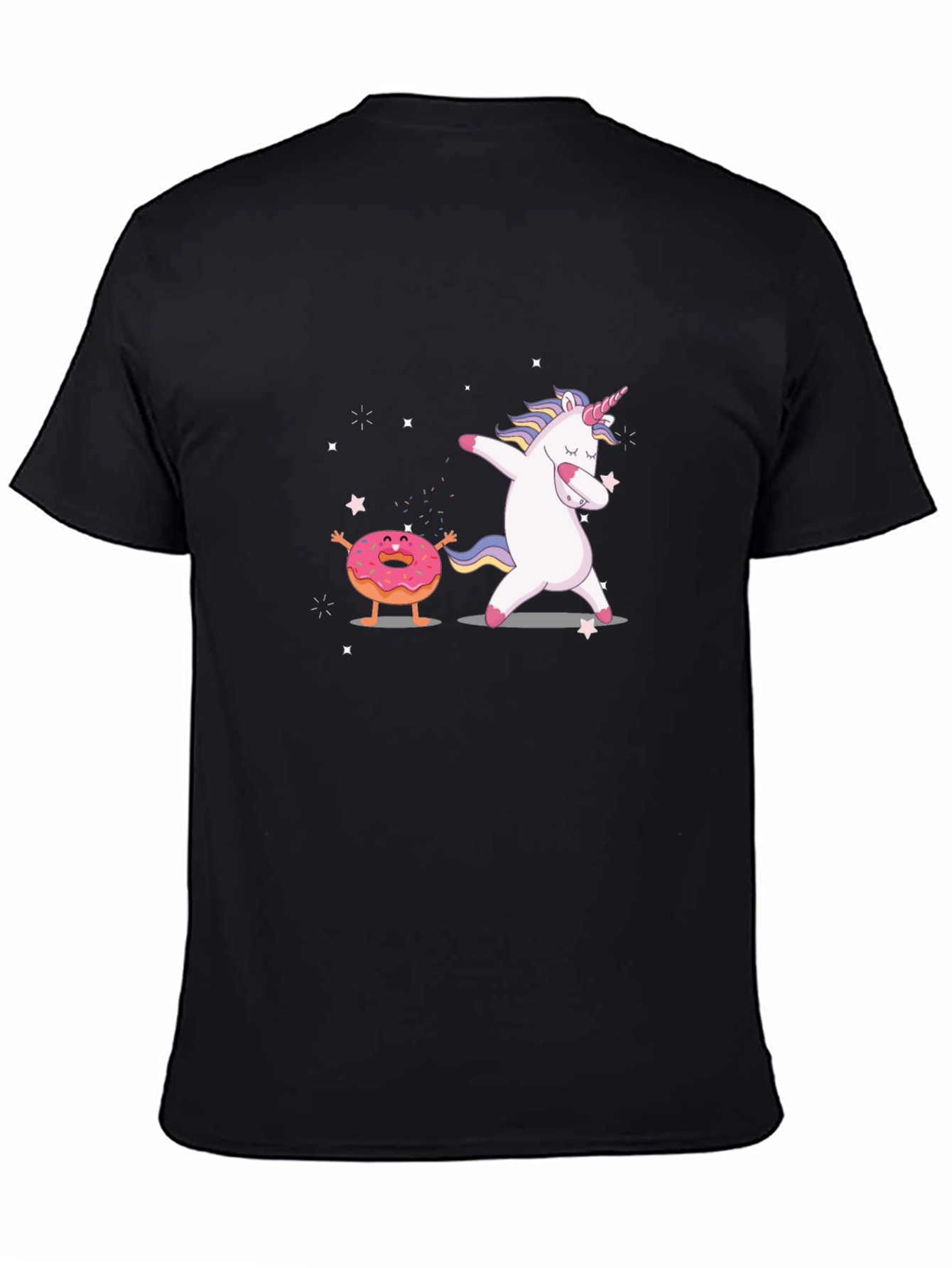 Unicorn & Donut Dabbing Graphic Tee