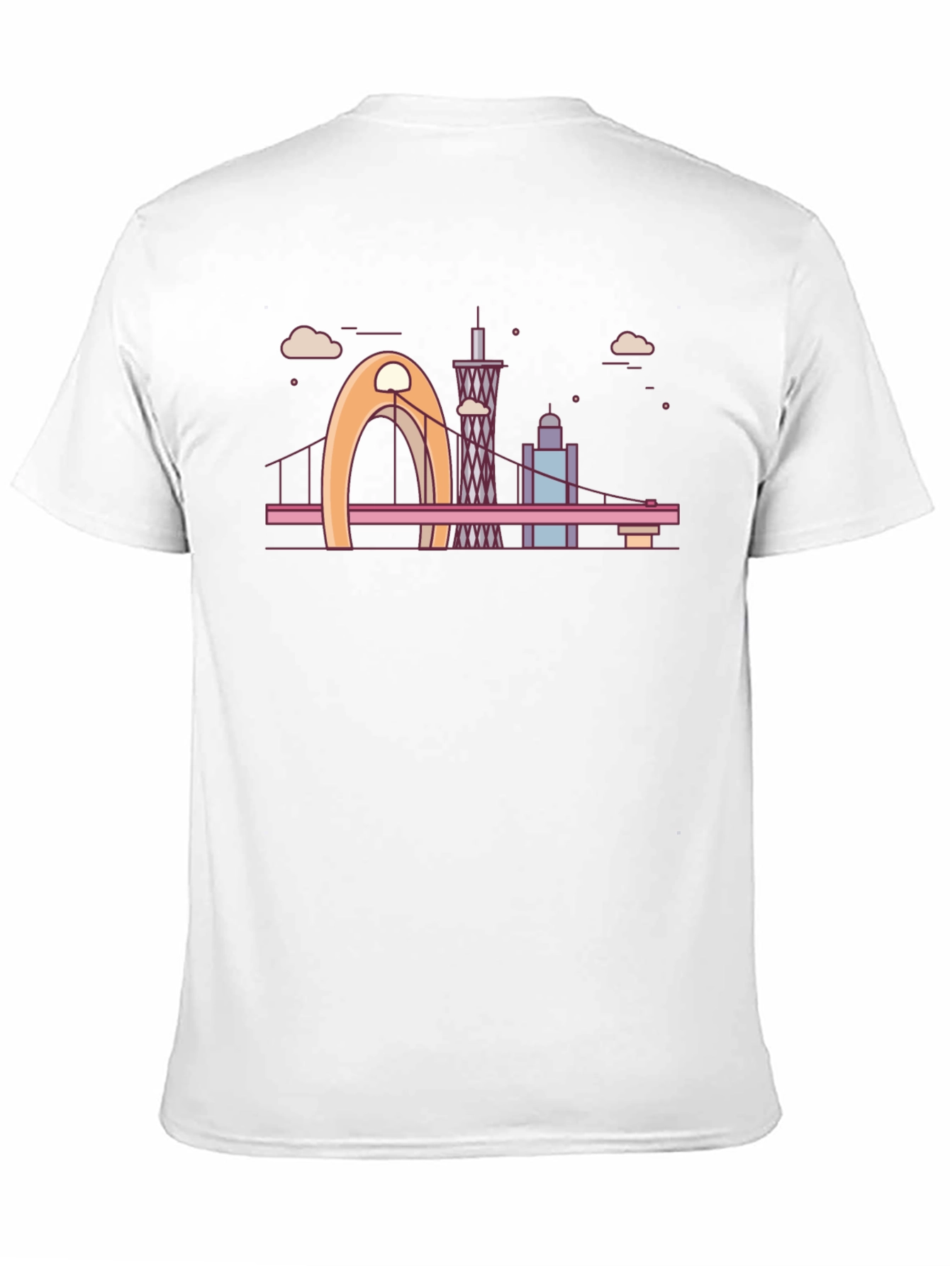 Guangzhou City Skyline T-Shirt
