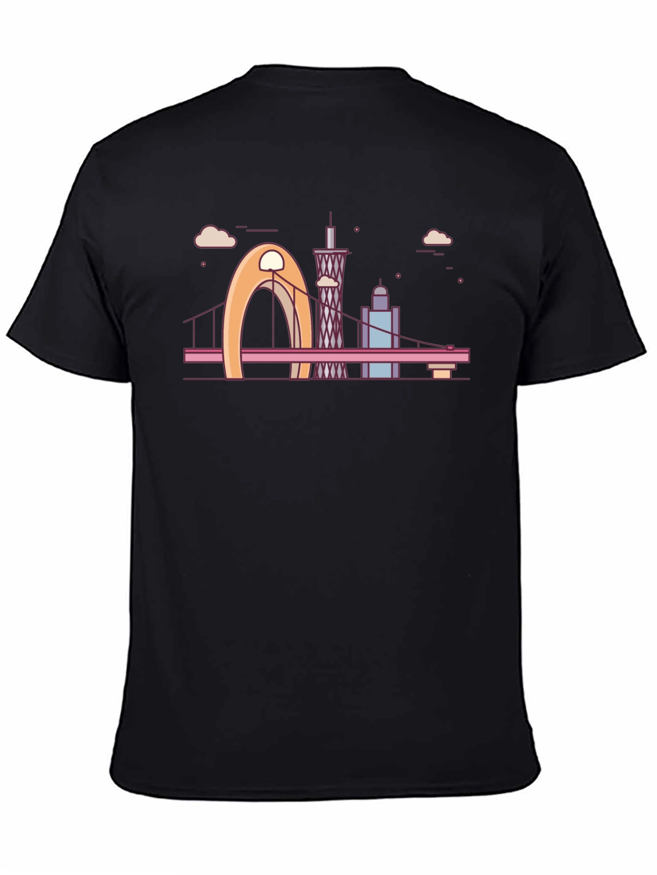 Guangzhou City Skyline T-Shirt