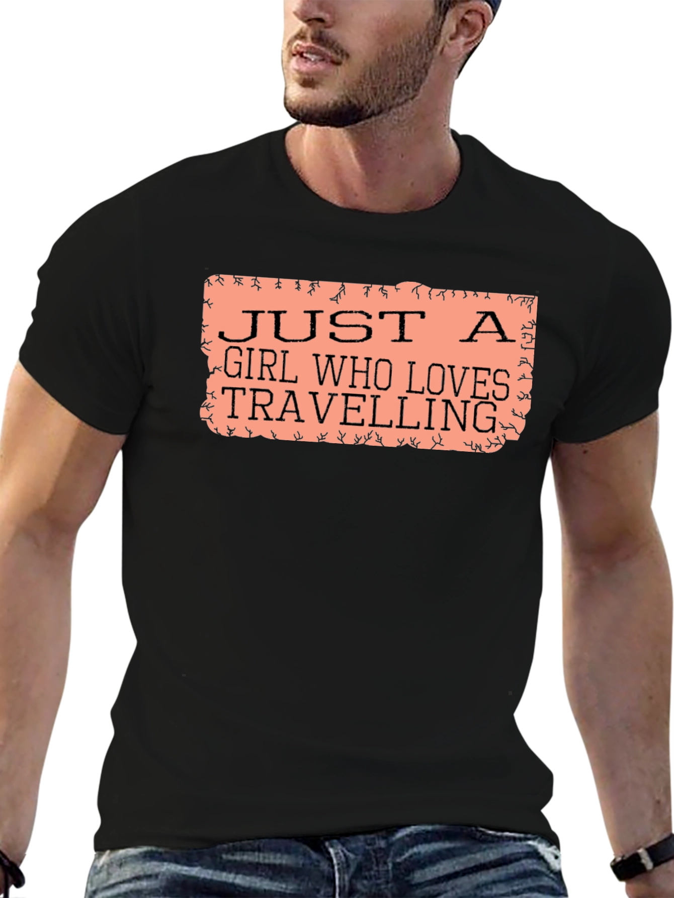Just a Girl Who Loves Travelling T-Shirt