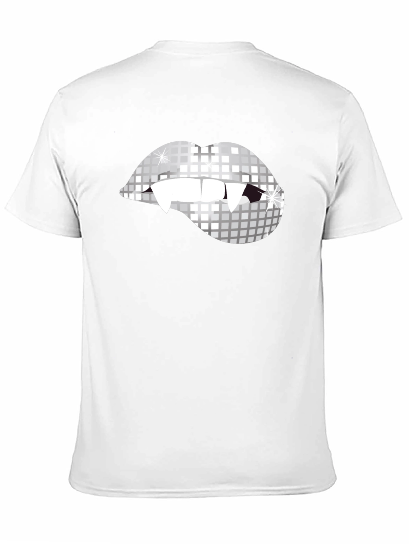 Vampire Disco Lips Graphic Tee - Halloween Party Ready!