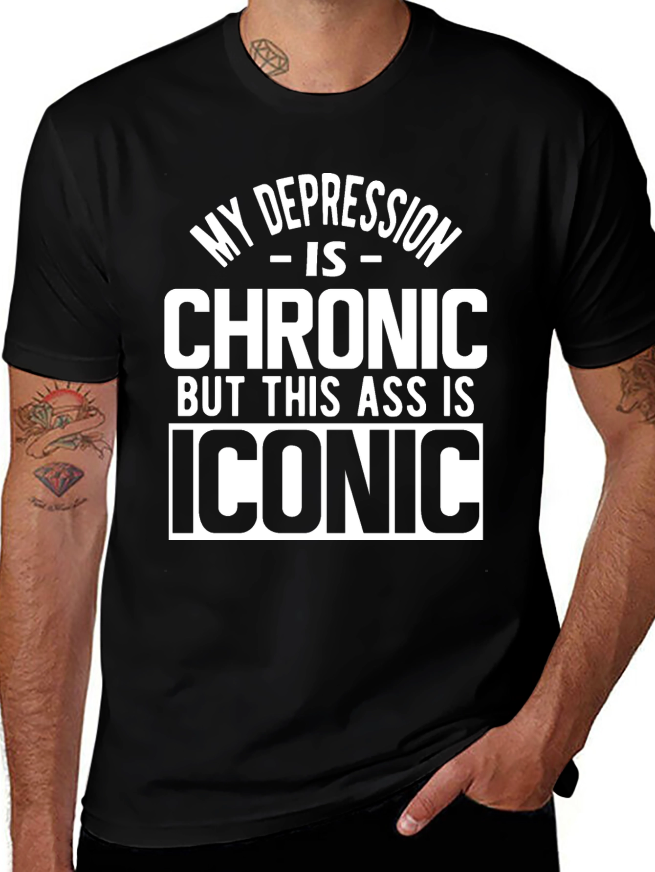 My Depression Is Chronic Graphic Tee