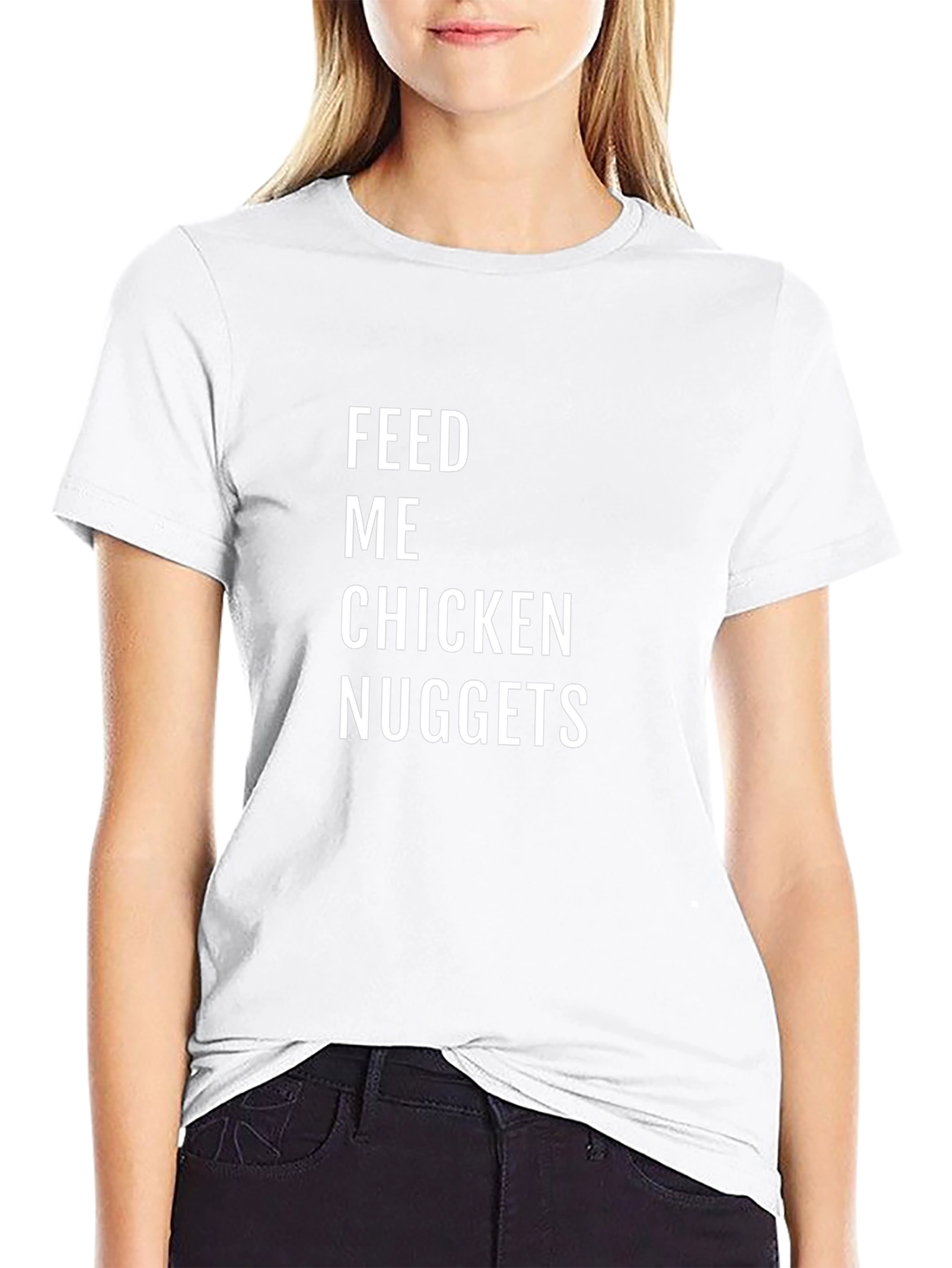 Feed Me Chicken Nuggets Graphic Tee