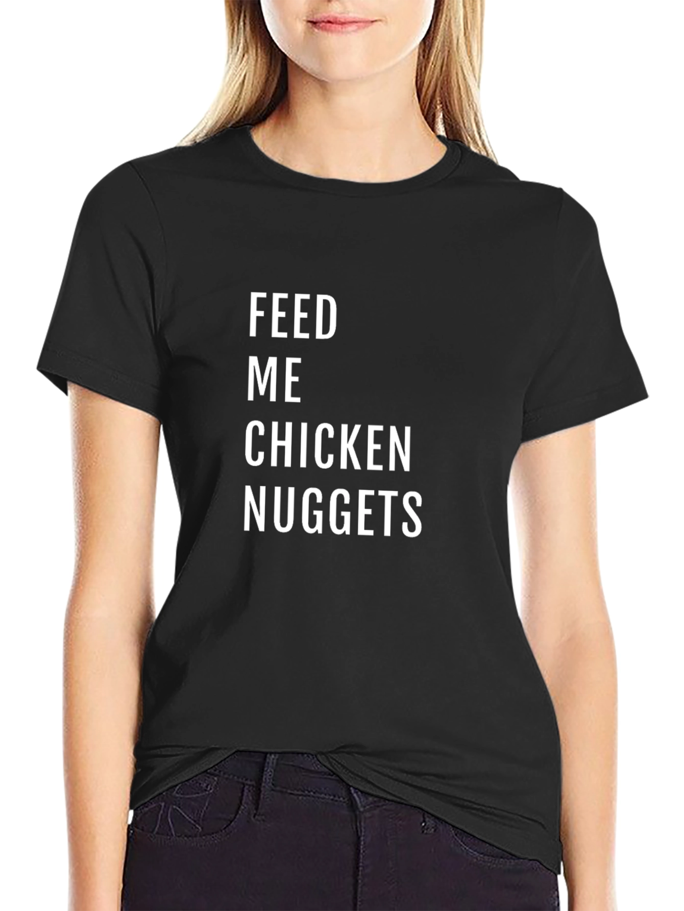 Feed Me Chicken Nuggets Graphic Tee