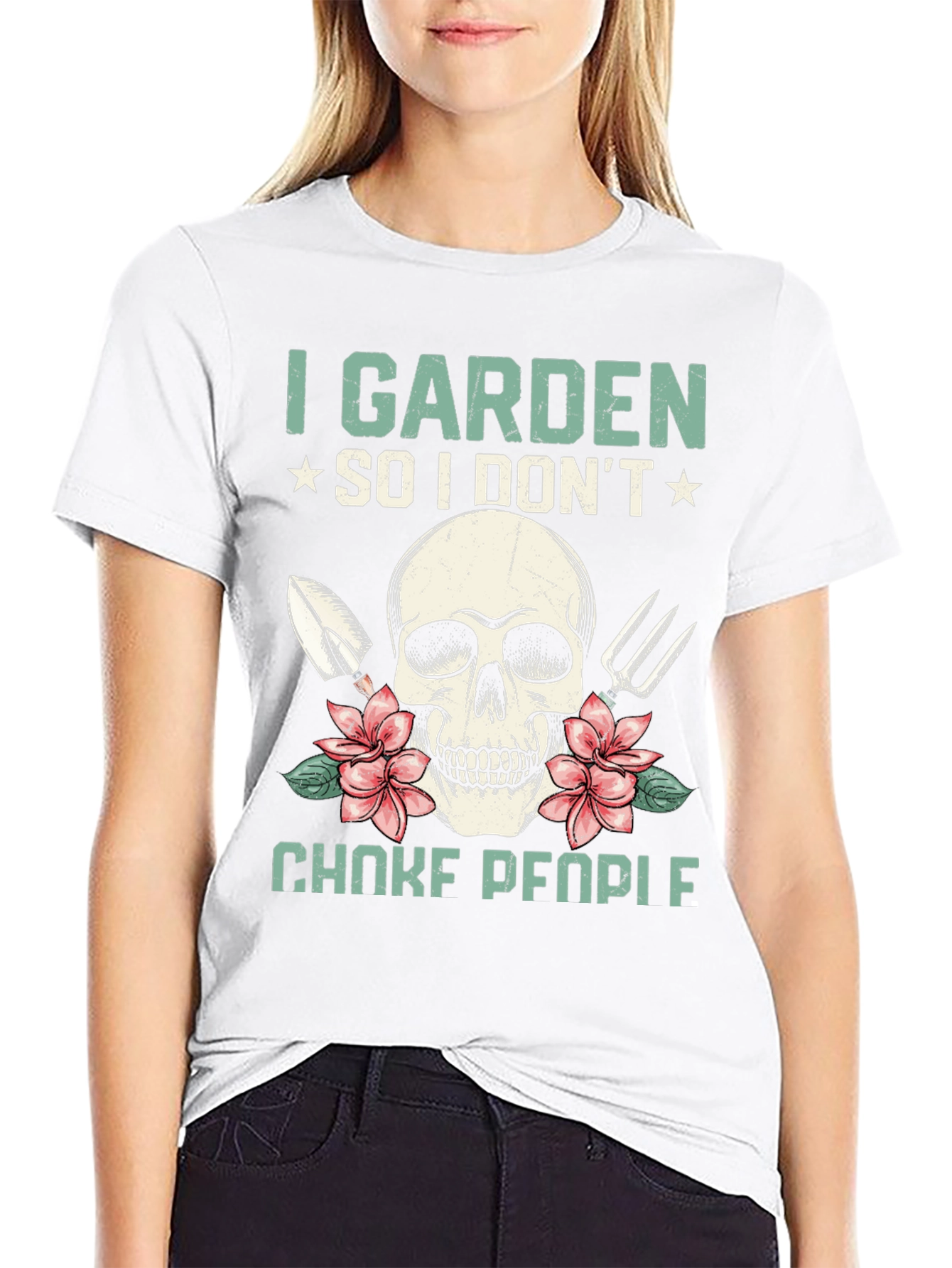 I Garden So I Dont Choke People T-Shirt